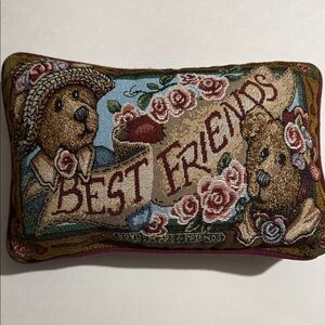 Best Friends Tapestry Pillow